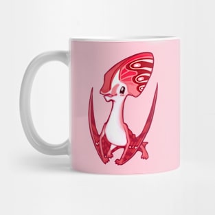 Cute Chibi Pterosaur cartoon drawing Mug